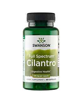 Swanson Full Spectrum Cilantro (Kolendra Siewna) Kapsułki, 60 szt.