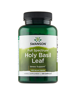 Swanson Full Spectrum Holy Basil 400 mg Kapsułki, 120 szt.