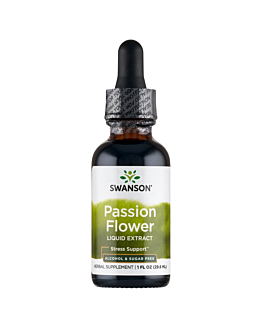 Swanson Passion Flower Liquid Extract Płyn, 29,6 ml