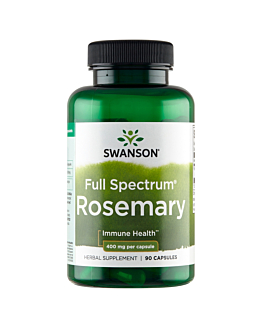 Swanson Rozmaryn 400 mg, kapsułki 90 szt