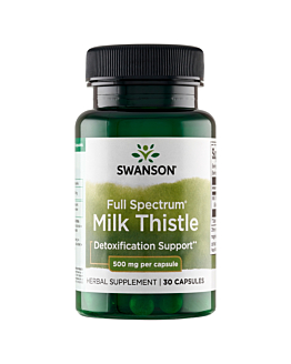 Swanson Full Spectrum Milk Thistle Kapsułki, 30 szt.