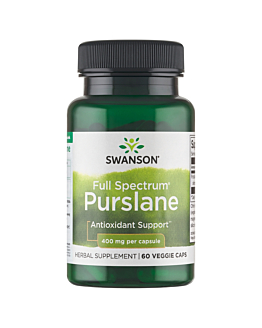 Swanson Full Spectrum Purslane 400 mg Kapsułki, 60 szt.