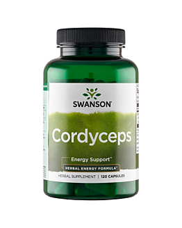 Swanson Cordyceps 600 mg Kapsułki, 120 szt.
