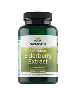 Swanson Czarny bez ekstrakt 575 mg Kapsułki, 120 szt.