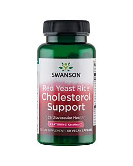 Swanson Red Yeast Rice Cholesterol Support, Kapsułki 60 szt.