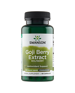 Swanson Goji Extract 500 mg Kapsułki, 60 szt.