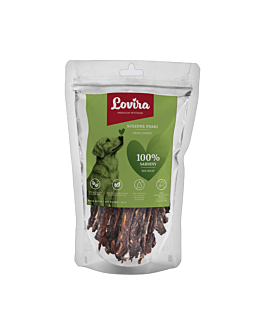 Lovira Smaczki dla Psa sarna paski 80 g