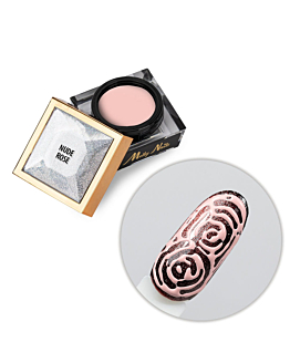 MollyNails Creative Flow Color Gel Żel Do Zdobień Efekt Topniejących Wzorów Nude Rose 5 g