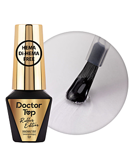 MollyLac Rubber Doctor Top Kauczukowy Samonaprawiający Się No Wipe Clear 10 g