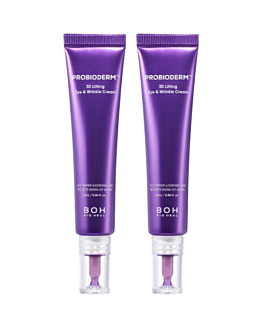 Bioheal Boh Probioderm 3D Lifting Eye & Wrinkle Cream, Przeciwzmarszczkowy krem pod oczy, 2x25ml