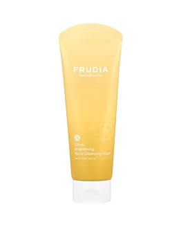 Frudia Citrus Brightening Micro Cleansing Foam, Schiuma detergente viso al citrus