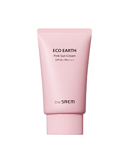 The Saem Eco Earth Pink Sun Cream SPF50+ Krem z filtrem do twarzy