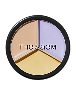 The Saem Cover Perfection Triple Pot, 04 Tone Up Beige Korektor 