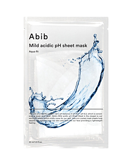 Abib Mild Acidic pH Sheet Mask Aqua Fit, Intensywnie nawilżająca maska w płachcie