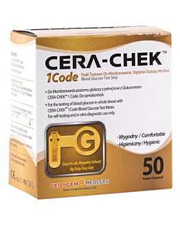 Cera-ChekCode test paskowy 50 pask.