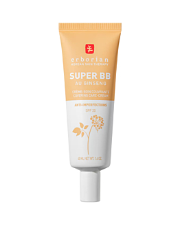 Erborian Super BB Crema Coprente, Crema BB per il viso, SPF20, Nude