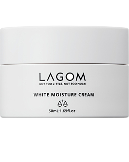 Lagom White Moisture Cream, Krem nawilżająco‑rozjaśniający do skóry matowej i nierównomiernej