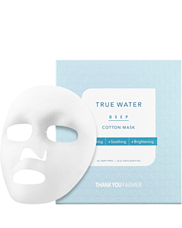 Thank You Farmer True Water Deep Cotton, Maska w płachcie do twarzy