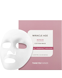 Thank You Farmer Miracle Age Repair Cotton, Maska w płachcie do twarzy