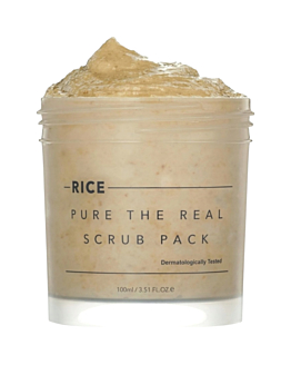 Thank You Farmer Rice Pure, Samorozgrzewający się peeling do twarzy