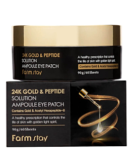 Farmstay 24 Gold & Peptide Płatki pod oczy