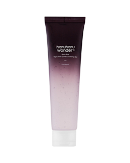 Haruharu Wonder Black Rise Cleansing Gel, Gel Esfoliante Detergente per il Viso con Acidi AHA
