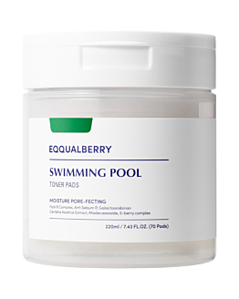 Eqqualberry Swimming Pool Toner, Nawilżające płatki do twarzy