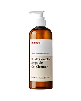 Manyo Bifida Complex Ampoule Gel Cleanser Gel per la Pulizia del Viso 400 ml