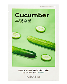 Missha Airy Fit Maska w płachcie, Cucumber 