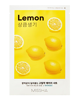 Missha Airy Fit Maschera in Foglio, Lemon 19 g