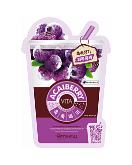 Mediheal Vita Acai Berry - Maska w płachcie z tencelu rewitalizująca 20ml