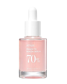 Anua Peach Niacinamide Siero Illuminante con 70% Estratto di Pesca 30 ml