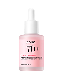 Anua Peach 70% Niacin, Rozjaśniające serum do twarzy