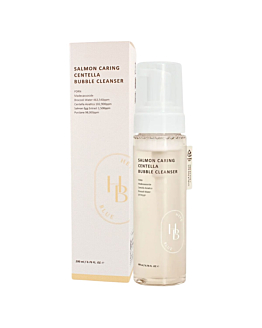 Heveblue Salmon Caring Centella Bubble Cleanser, Pianka oczyszczająca do twarzy