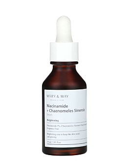Mary & May Niacinamide + Chaenomeles Sinesis Serum rozjaśniające