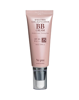 Ye:pre Bakuchiol Collagen Cover BB Cream, Krem BB do twarzy SPF50/PA+++, No. 25, 50ml
