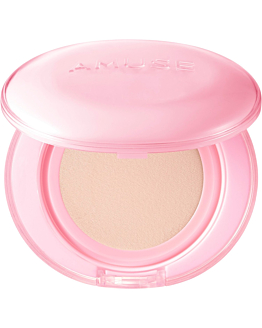 Amuse Dew Power Vegan Cushion, Fondotinta in spugna, 01 Pure, SPF50+ PA++++