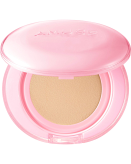 Amuse Dew Power Vegan Cushion, Fondotinta in cuscino, 02 Healthy, SPF50+ PA++++