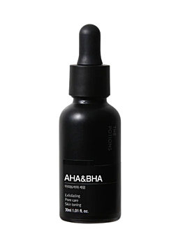 The Potions Black Line AHABHA Złuszczające serum z kwasami AHAi BHA 