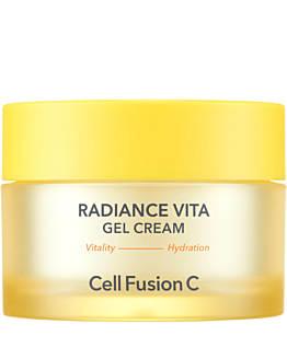 Cell Fusion C Radiance Vita, Rozjaśniający krem-żel z witaminą B5 i ektoiną 