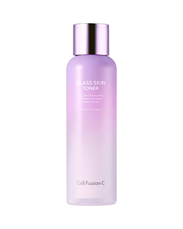 Cell Fusion C Glass Skin Toner, Tonik do twarzy z efektem Glass skin