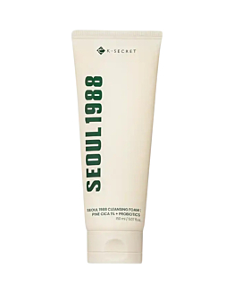 K-Secret Seoul 1988 Schiuma Detergente Pine Cica 1% + Probiotici, Schiuma detergente per il viso