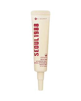 K-Secret Seoul 1988 Advanced Shot Retinal Liposome 12% + Riso Nero, Crema concentrata anti-età