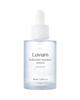 Luvum Bamboo Hyaluronic Moisture Serum, Siero nutriente per il viso