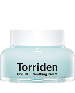 Torriden Dive-In Low Molecular Hyaluronic Acid Soothing Cream, Żelowy krem do twarzy