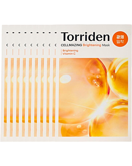 Torriden Cellmazing Brightening Mask, Maska w płachcie do twarzy, 10szt
