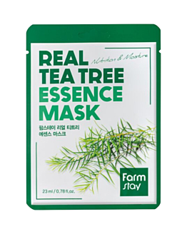 Farmstay Real Maschera in tessuto per il viso con estratto di tea tree