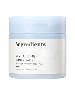 Ongredients Revitalizing Toner Pads Tonizujące płatki do twarzy, 60 szt.