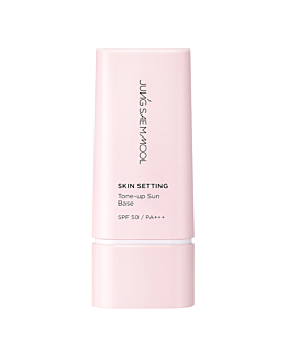 Jung Saem Mool Skin Setting Tone-up Sun Base,  Baza pod makijaż Tone-up rozświetlająca z filtrem SPF50