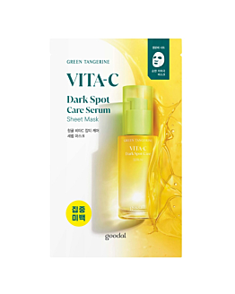 Goodal Green Tangerine Vita C Dark Spot Care Serum Sheet Mask, 5 sztuk